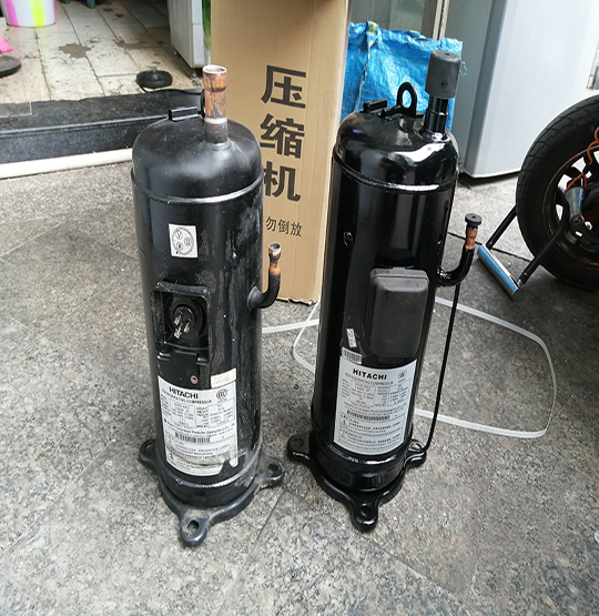 乃东中央空调压缩机的更换维修